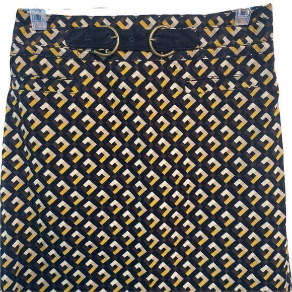 Ann Taylor Loft‎ Geometric Mini Skirt - Picture 1 of 4